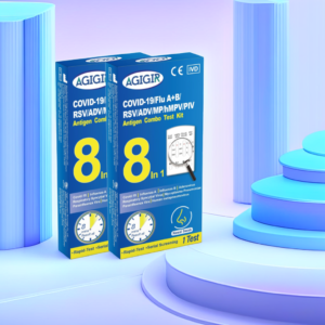 8 in 1 covid 19/fiu a+b/rsviadv/mp//hmpv/pivantigen combo test kit